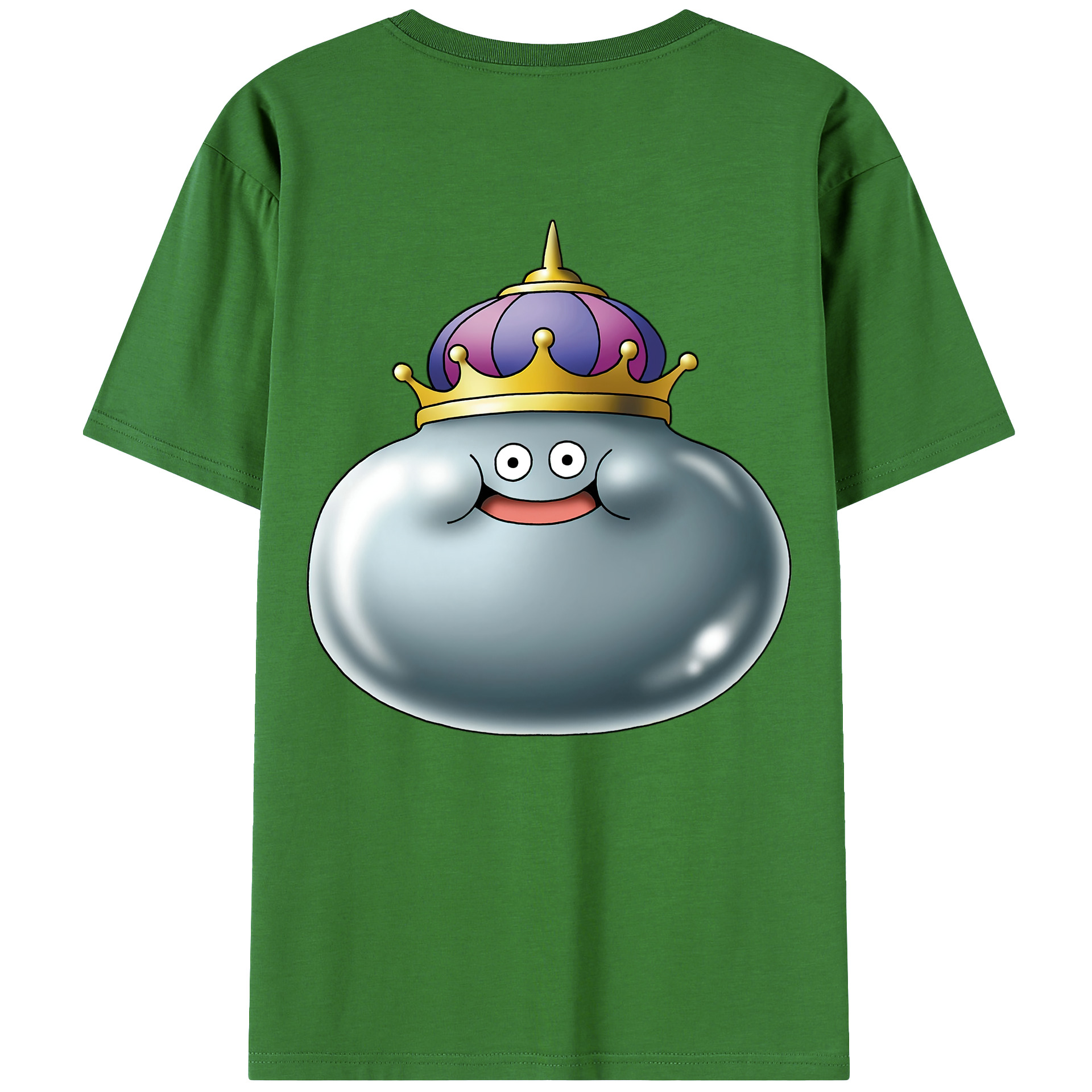 （画像用） ドラゴンクエスト Doragon Kuesuto Dragon Quest レディース半袖Tシャツ(バックプリント)